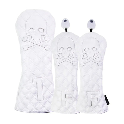 Black PU Leather Golf Club Headcovers