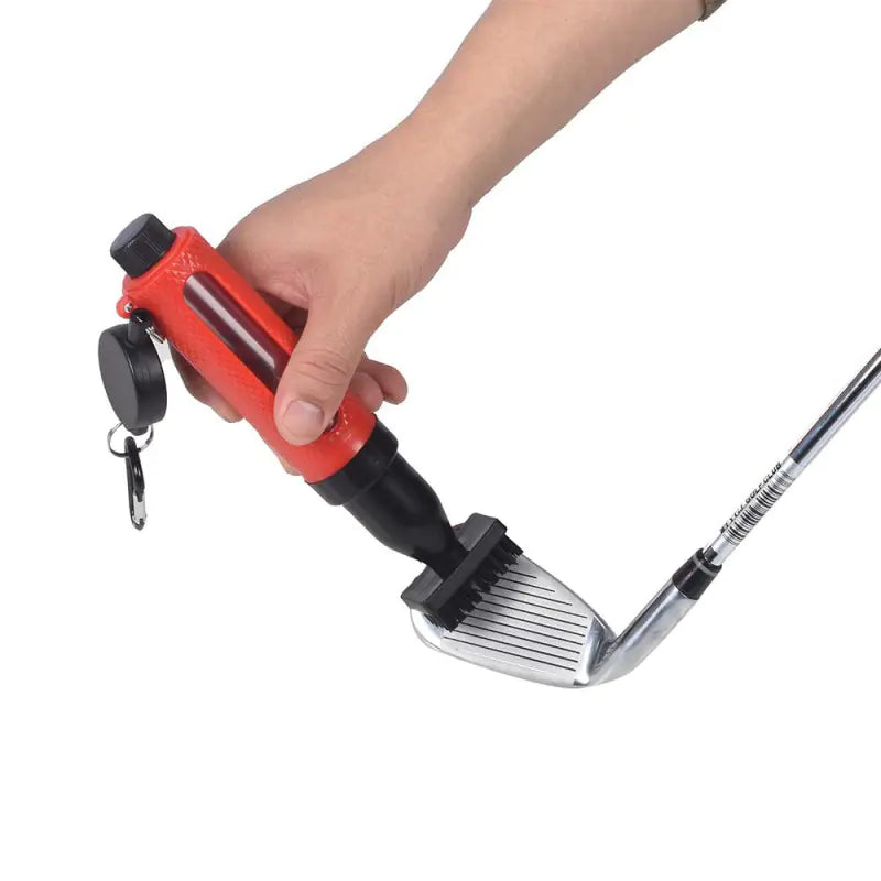 Golf Club Cleaning Brush with Water Spray