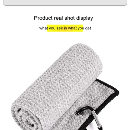Waffle Golf Ball Cleaning Towel
