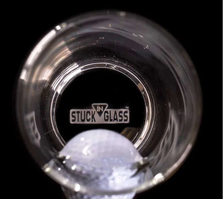Golf Ball Beer Mug - Unique Glass Cup