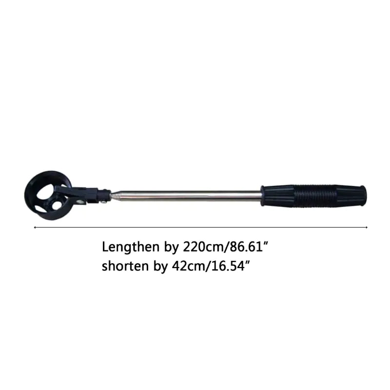 Telescoping Golf Ball Retriever with Automatic Lock