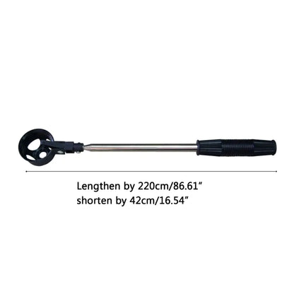 Telescoping Golf Ball Retriever with Automatic Lock
