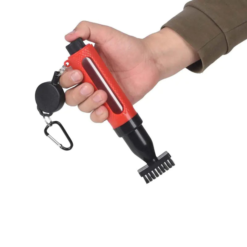 Golf Club Cleaning Brush with Water Spray