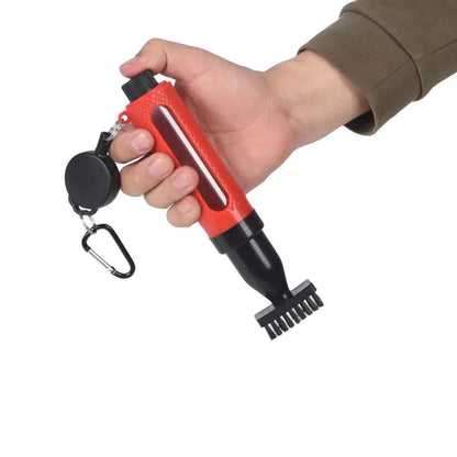 Golf Club Cleaning Brush with Water Spray
