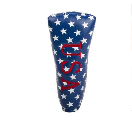 PU Full Embroidery Golf Putter Cover